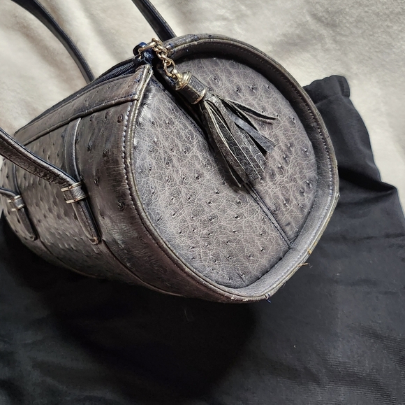Exotic JRA ostrich bag Authentic - Picture 5 of 12
